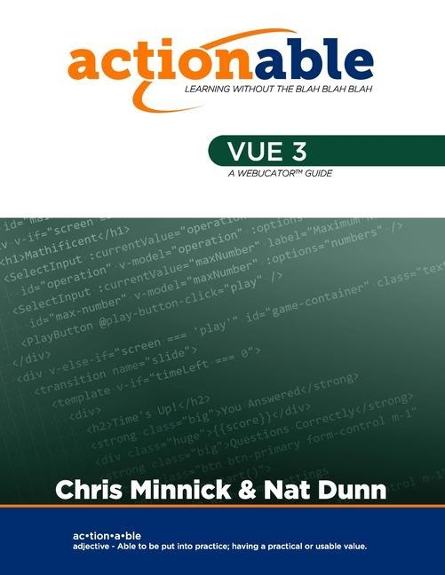 Книга Actionable Vue 3 Chris Minnick