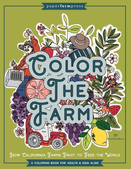 Knjiga Color The Farm Lauren te Velde