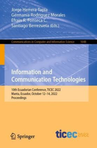 Buch Information and Communication Technologies Herrera-Tapia Jorge
