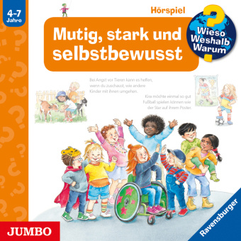 Hanganyagok Wieso? Weshalb? Warum? Mutig, stark und selbstbewusst, Audio-CD Patty Mennen