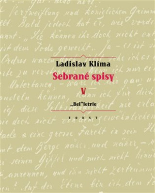 Книга Sebrané spisy V Ladislav Klíma