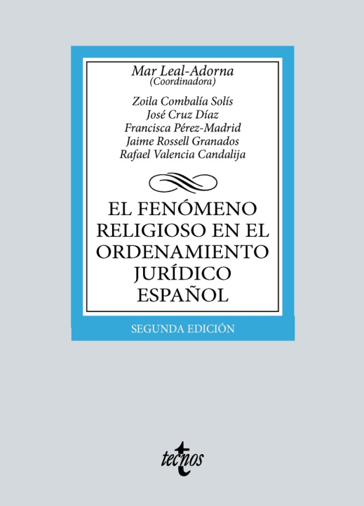 Carte El fenómeno religioso en el ordenamiento jurídico español 