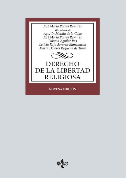 Könyv Derecho de la libertad religiosa 