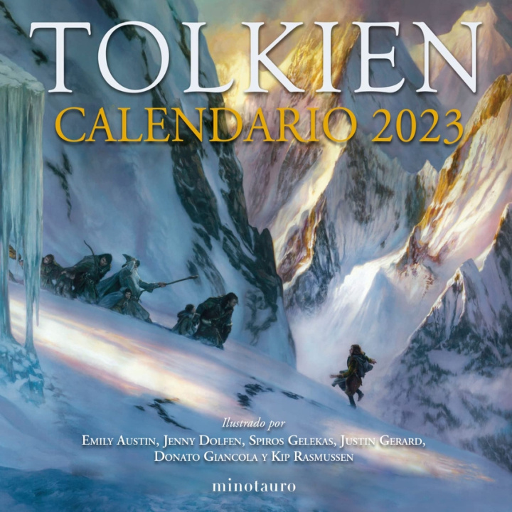 Kniha Calendario Tolkien 2023 John Ronald Reuel Tolkien