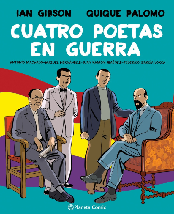 Knjiga Cuatro poetas en guerra (novela gráfica) IAN GIBSON