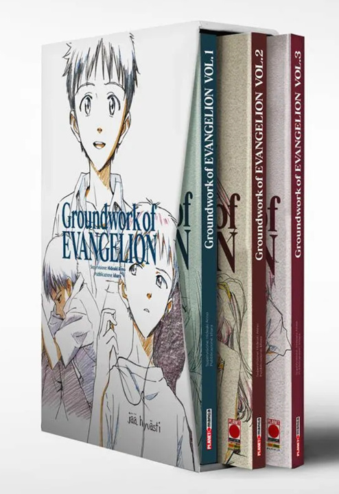 Книга Groundwork of Evangelion. Cofanetto TV Gainax