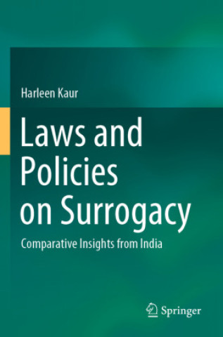 Knjiga Laws and Policies on Surrogacy Harleen Kaur