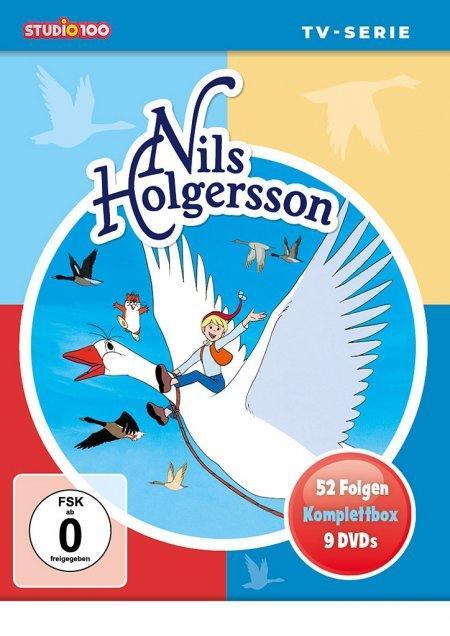 Videoclip Nils Holgersson (Klassik) - TV-Serien Komplettbox (9 DVDs, 52 Folgen) Karel Svoboda