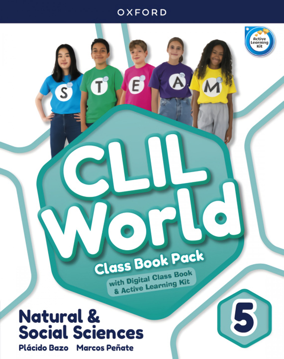 Книга CLIL World Natural & Social Sciences 5. Class book Pack 