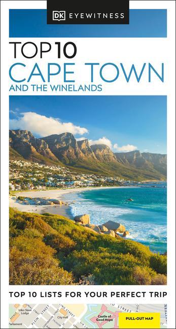 Carte DK Eyewitness Top 10 Cape Town and the Winelands 