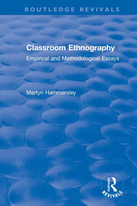 Book Classroom Ethnography Martyn Hammersley