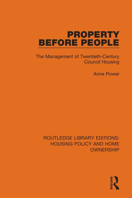 Kniha Property Before People Anne Power
