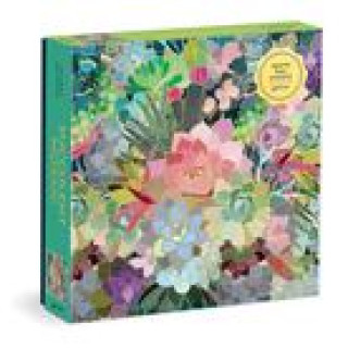 Книга Succulent Mosaic 500 Piece Foil Puzzle Galison