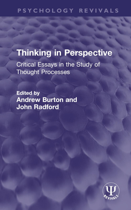 Boek Thinking in Perspective Andrew Burton