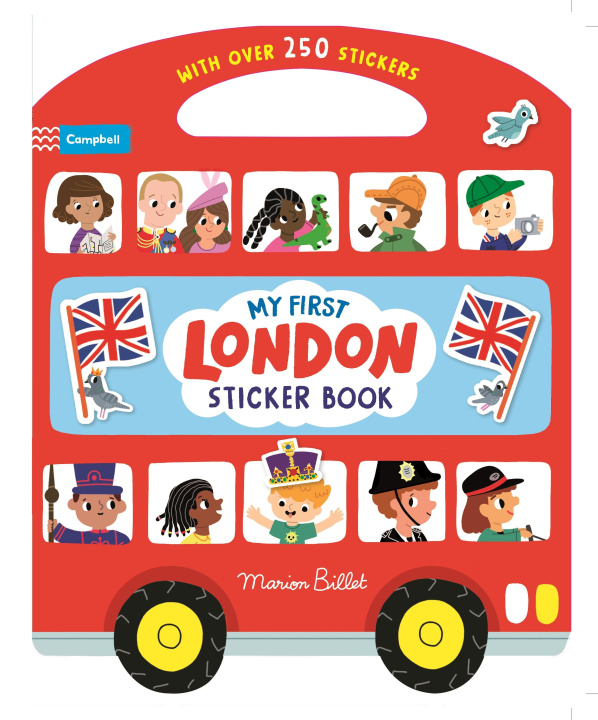 Kniha My First London Sticker Book Marion Billet