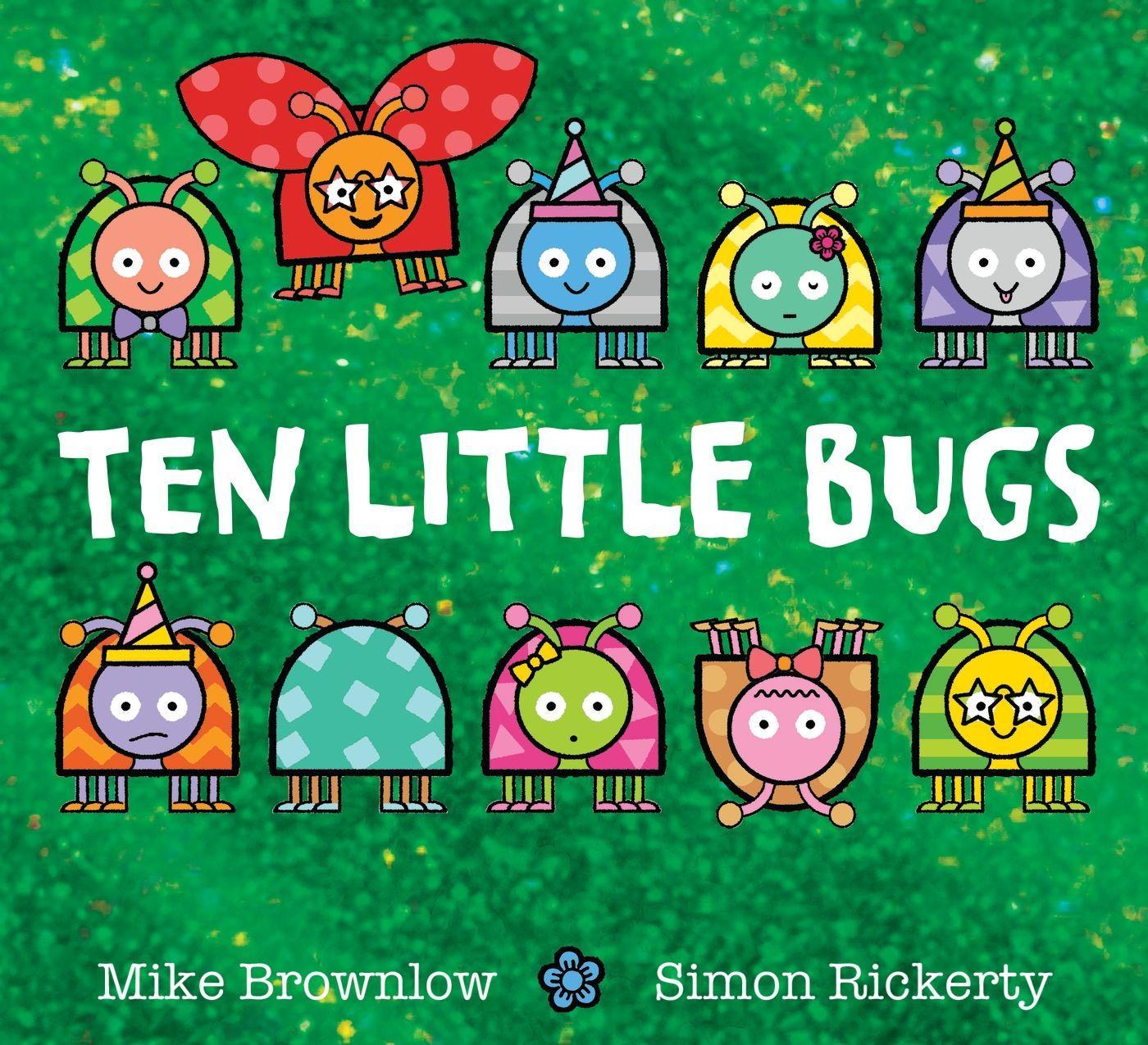 Könyv Ten Little Bugs Simon Rickerty