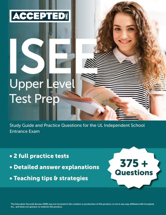 Book ISEE Upper Level Test Prep Cox