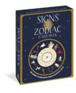 Tlačovina Signs of the Zodiac Card Deck Carlota Santos