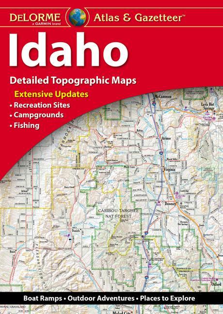 Kniha Delorme Atlas & Gazetteer: Idaho 