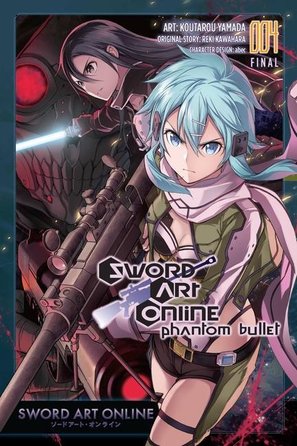 Carte Sword Art Online: Phantom Bullet, Vol. 4 (manga) 