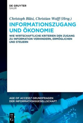 Βιβλίο Informationszugang und Ökonomie Christoph Bläsi
