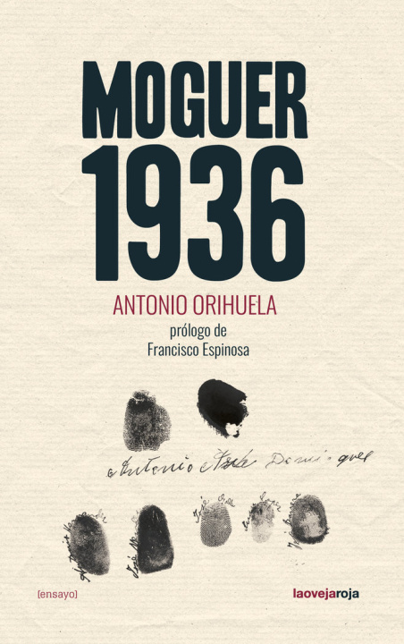 Knjiga MOGUER 1936 ORIHUELA