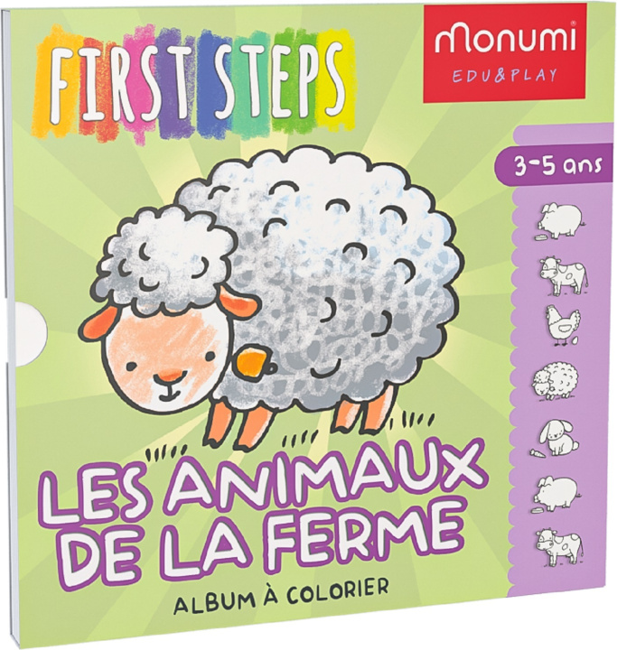 Igra/Igračka Les animaux de la ferme Monumi