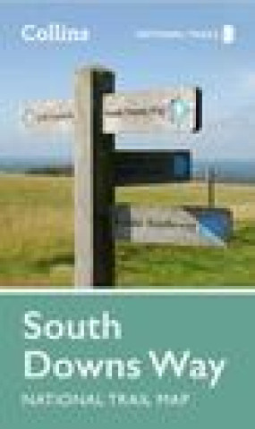 Articles imprimés South Downs Way National Trail Map Collins Maps