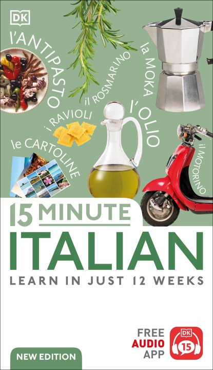 Книга 15-Minute Italian DK