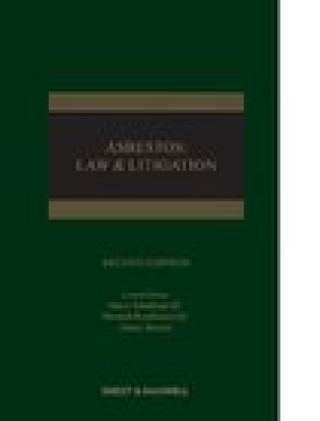 Kniha Asbestos: Law & Litigation 