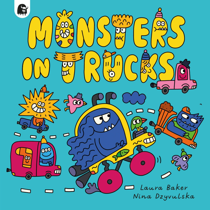 Kniha Monsters in Trucks Laura Baker