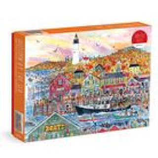 Book Michael Storrings Autumn By the Sea 1000 Piece Puzzle Galison