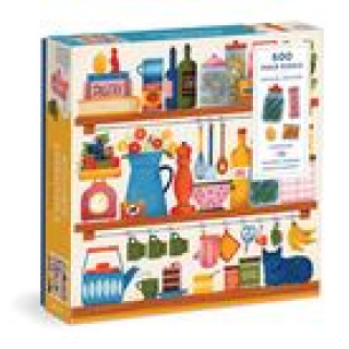 Könyv Kitchen Essentials 500 Piece Puzzle with Shaped Pieces Galison