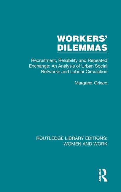 Buch Workers' Dilemmas Margaret Grieco