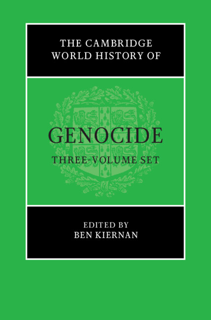 Carte Cambridge World History of Genocide 3 Volume Hardback Set 