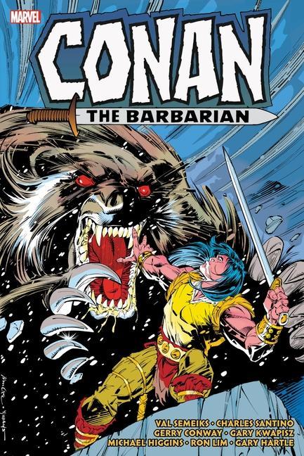Carte Conan The Barbarian: The Original Marvel Years Omnibus Vol. 9 Val Semeiks