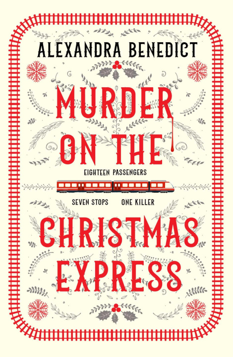 Carte MURDER ON THE CHRISTMAS EXPRPA ALEXANDRA BENEDICT