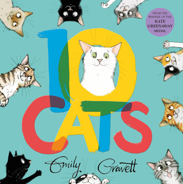 Könyv 10 Cats Emily Gravett