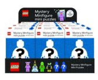 Játék LEGO Mystery Minifigure Puzzles Blue Edition 12 Copy CDU 