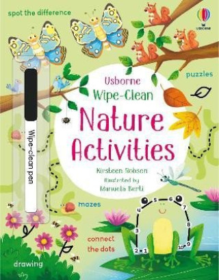 Livre Wipe-Clean Nature Activities KIRSTEEN ROBSON