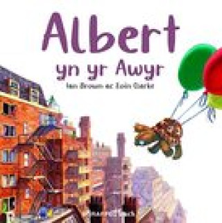 Kniha Albert yn yr Awyr Ian Brown