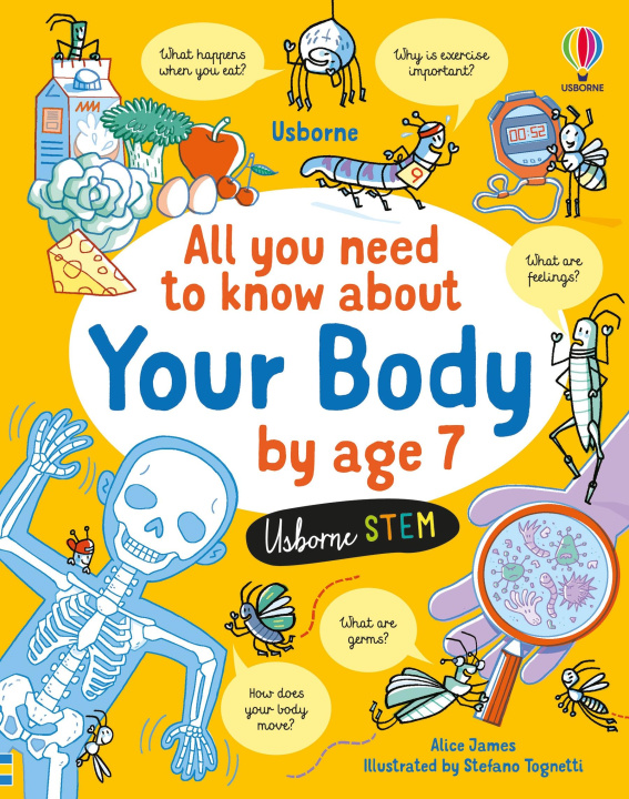 Kniha All You Need to Know about Your Body by Age 7 ALICE JAMES