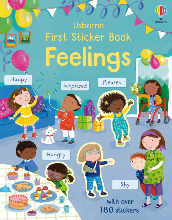 Kniha First Sticker Book Feelings HOLLY BATHIE