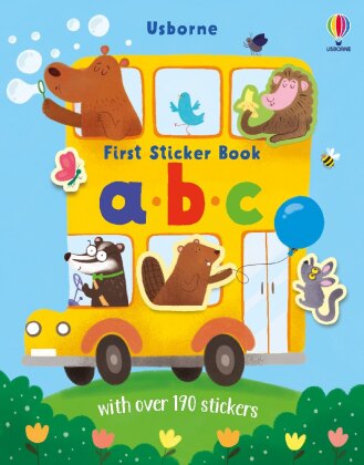 Kniha First Sticker Book abc ALICE BEECHAM