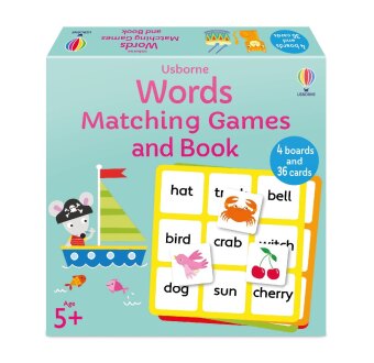 Joc / Jucărie Words Matching Games and Book KATE NOLAN