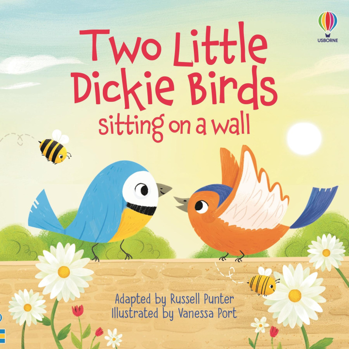 Book Two Little Dickie Birds sitting on a wall RUSSELL PUNTER