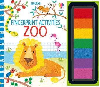 Book Fingerprint Activities Zoo FIONA WATT