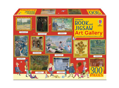 Kniha Book and Jigsaw Art Gallery ROSIE DICKINS