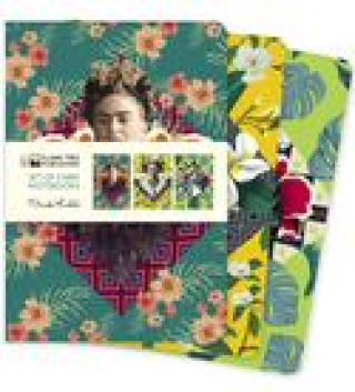 Kalendář/Diář Frida Kahlo Set of 3 Midi Notebooks 
