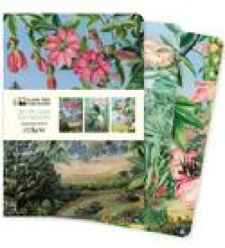 Kalendář/Diář Kew Gardens: Marianne North Set of 3 Midi Notebooks 